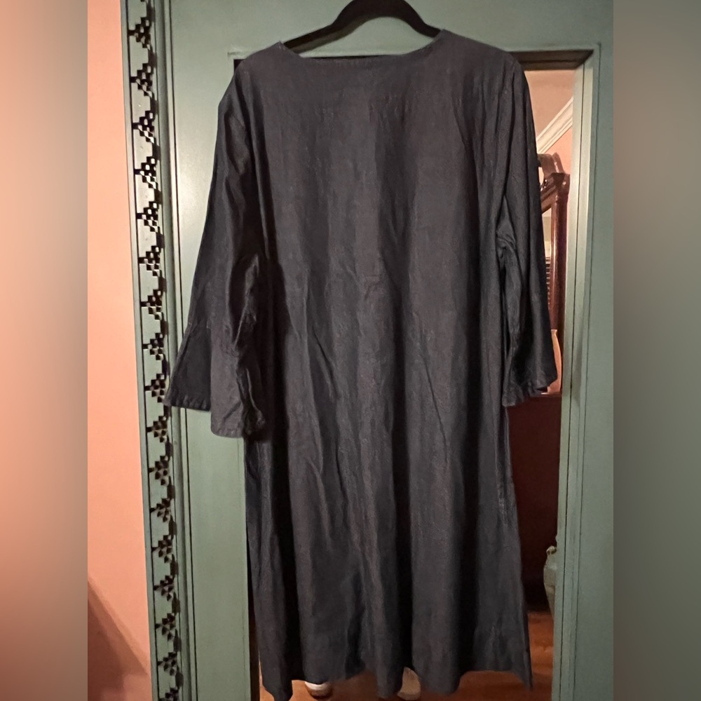 Draper James Denim Ruffled Dress - Picture 5 of 6